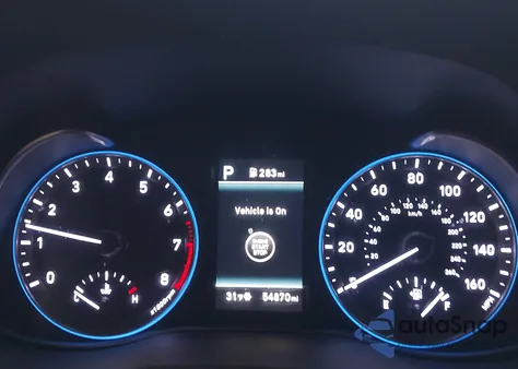 2020 Hyundai Kona Limited z USA, uszkodzony, nr VIN KM8K3CA50LU522003